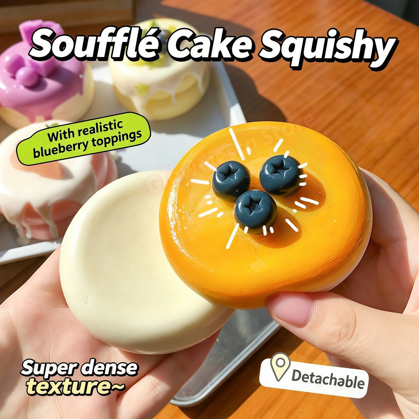 Soufflé Squishy – 6 Styles