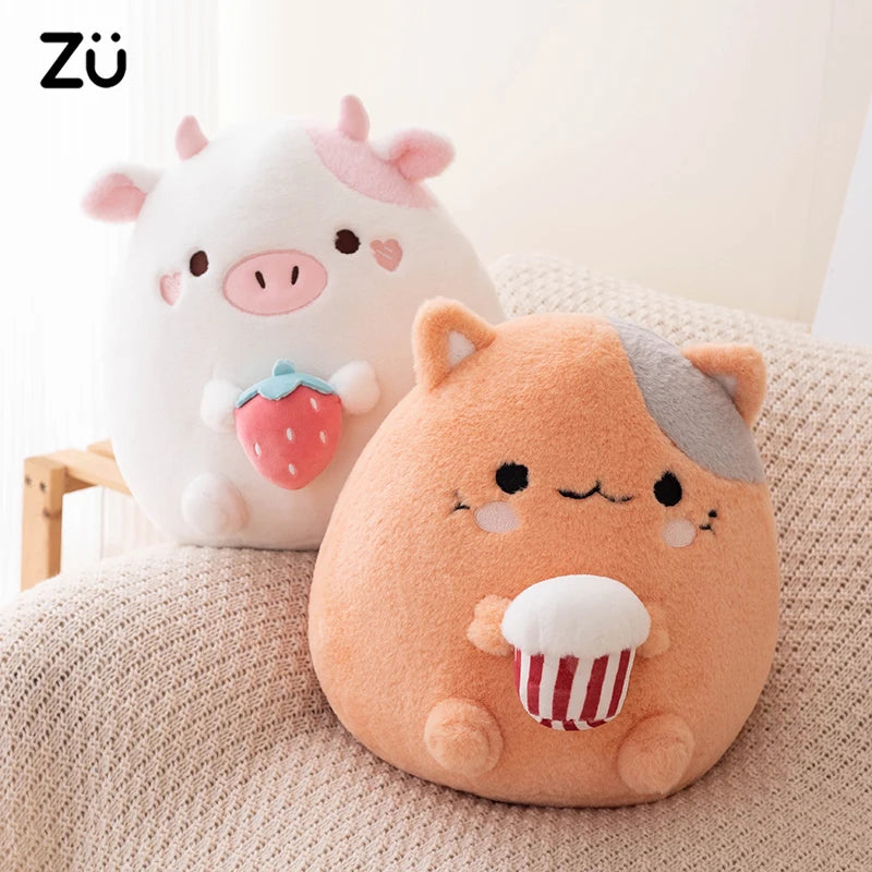 Popcorn Cow Plushie