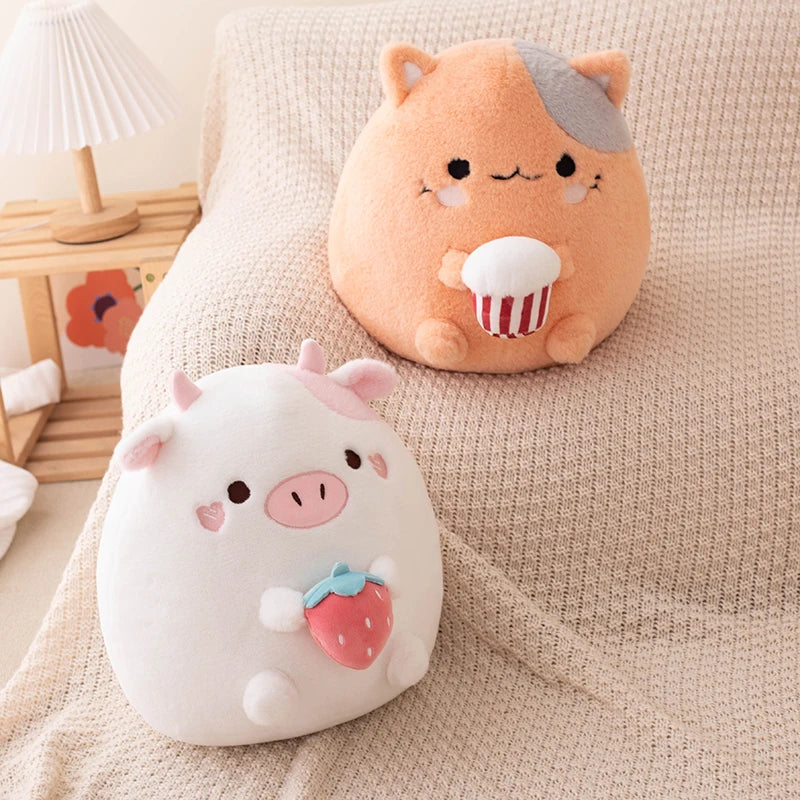Popcorn Cow Plushie