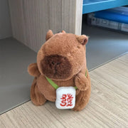 Mini Capybara Plushie – Hoodies, Headphones & Ducks