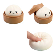 Glitter Dumpling Squishy with Box