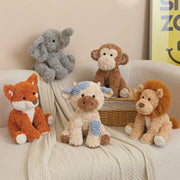 Sitting Forest Animal Plushie