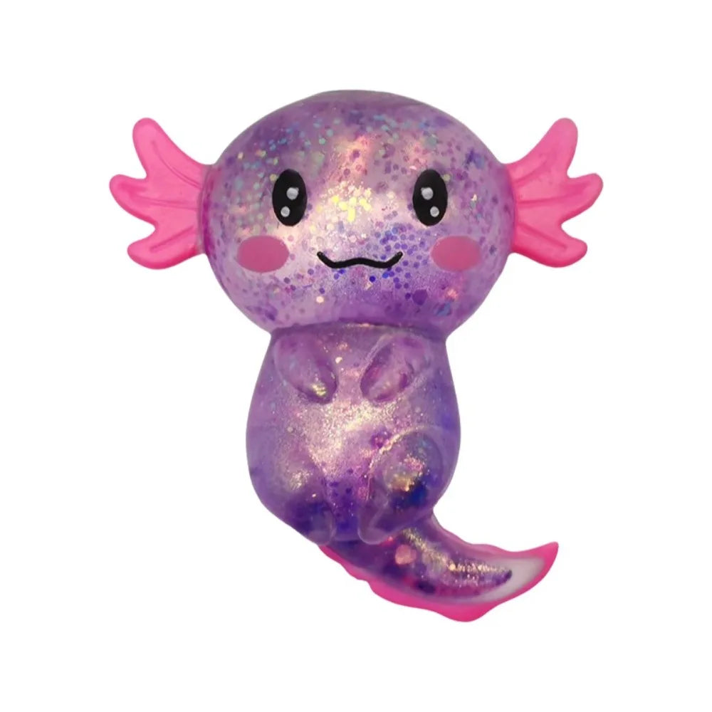 Glitter Axolotl Squishy