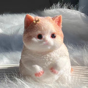 Fuzzy Flocked Cat Squishy – 6 Cats