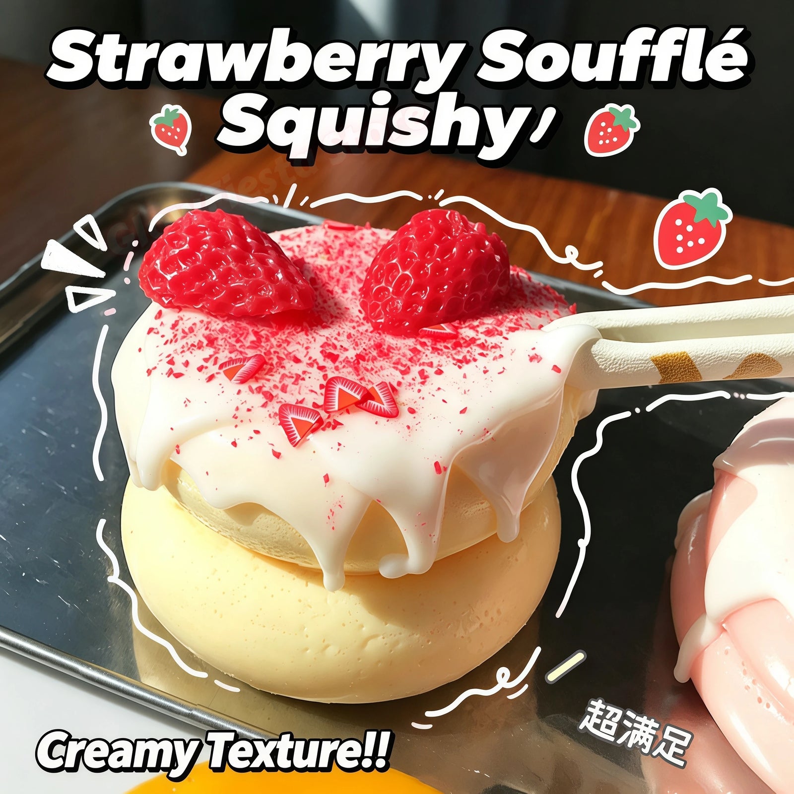 Soufflé Squishy – 6 Styles