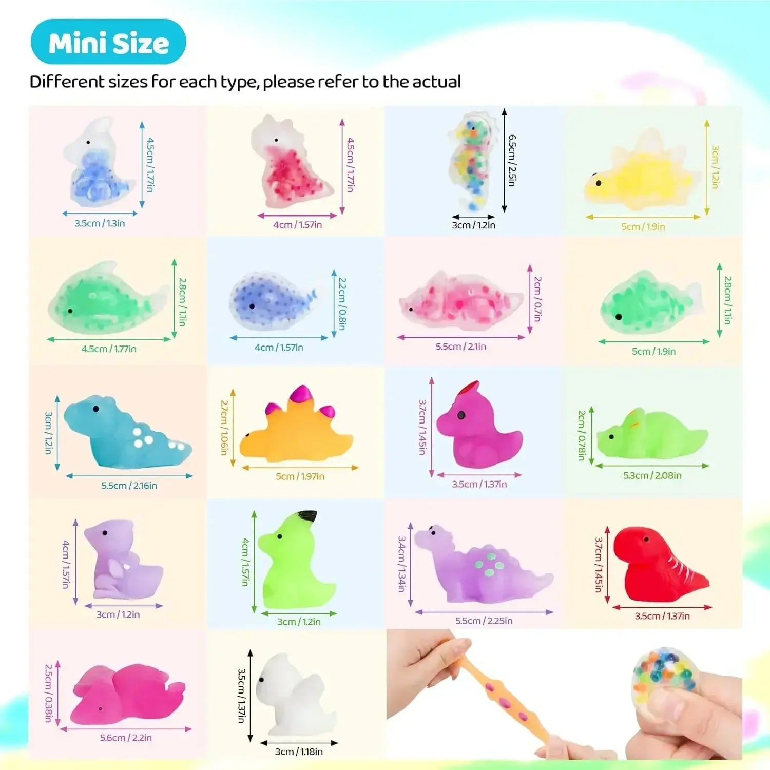 Sea vs. Dino Squeeze Pack