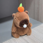 Mini Capybara Plushie – Hoodies, Headphones & Ducks