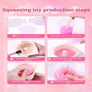 DIY Taba Squishy Kit – 66-Piece Cat Paw Set