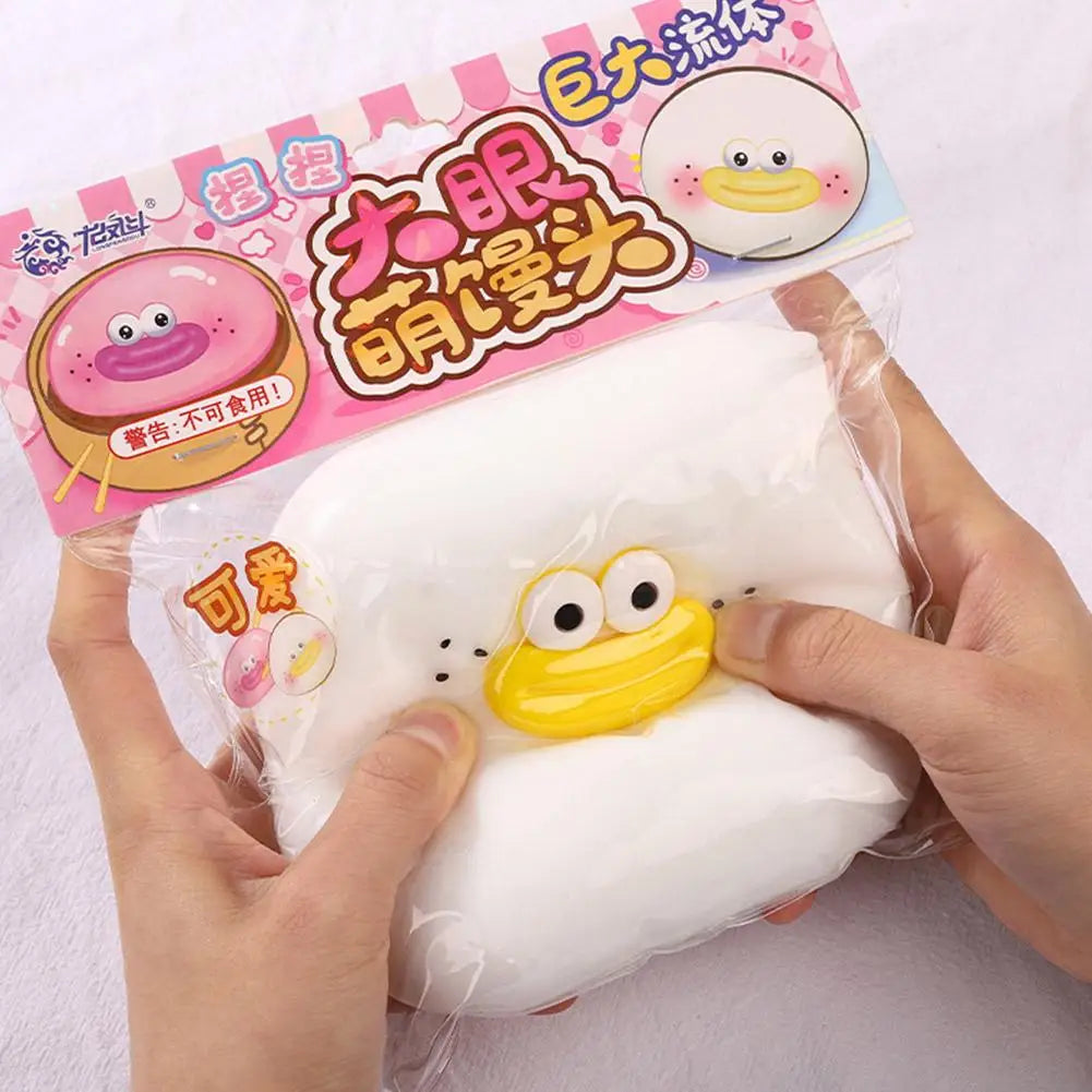 Funny Face Bun Squishy (9cm)