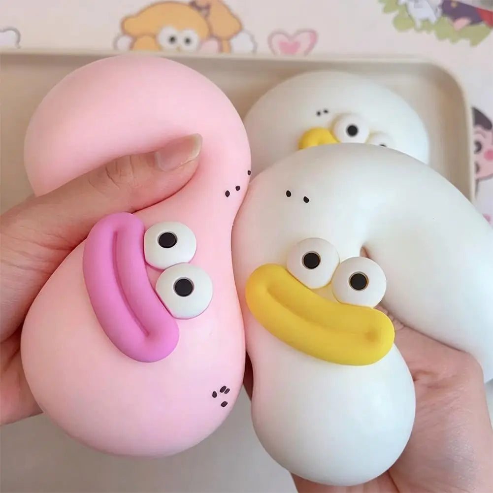 Funny Face Bun Squishy (9cm)