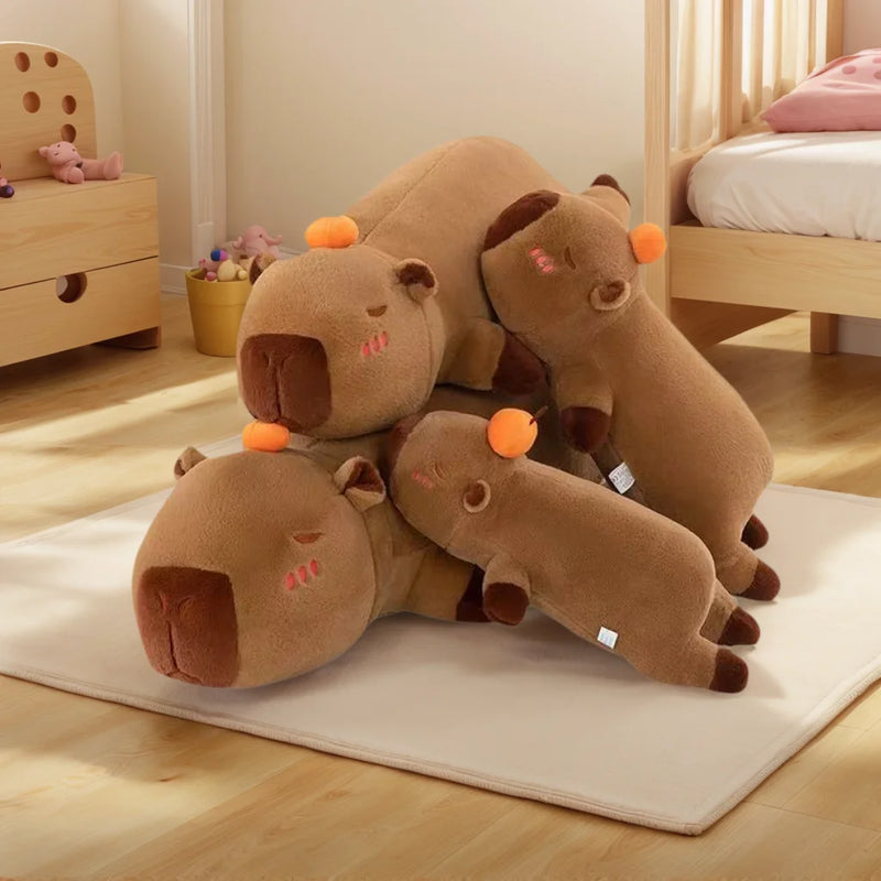Persimmon Capybara Plushie