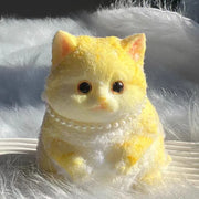 Fuzzy Flocked Cat Squishy – 6 Cats