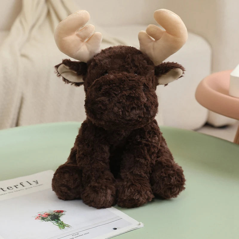 Sitting Forest Animal Plushie
