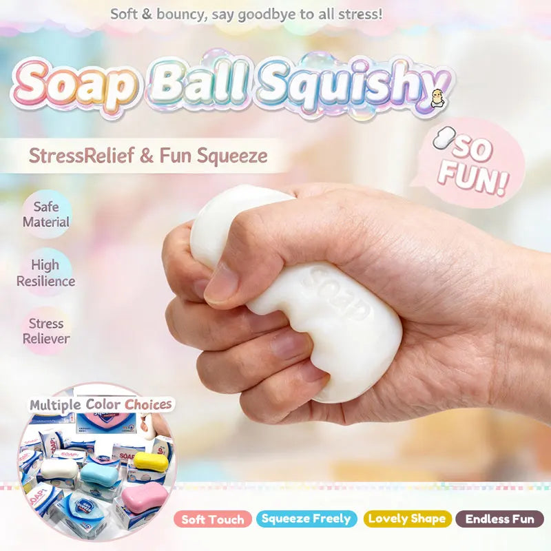 Soap Bar Squishy – 7 Styles