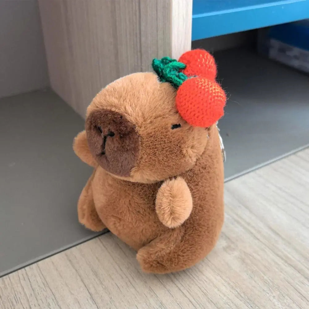 Mini Capybara Plushie – Hoodies, Headphones & Ducks